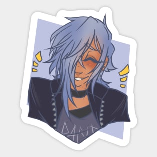 Bashful Sticker